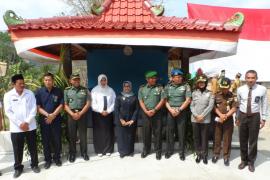 Bupati Gunungkidul Meresmikan Gardu Ronda TMMD